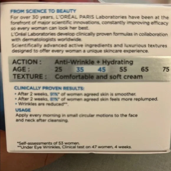 L'Oreal WRINKLE EXPERT Moisturizer Hydrating Skincare - Picture 2 of 4